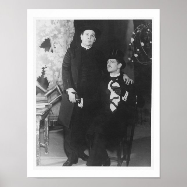 Póster Charles Laughton como Canon Chasuble e Roger Lives (Frente)