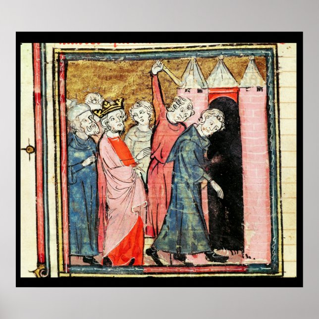 Poster Charles Martel cuida da punição (Frente)