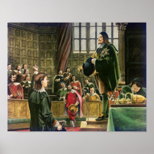 Póster Charles mim na Casa dos Comuns