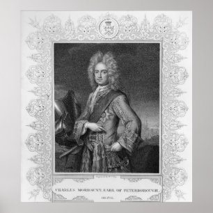 Poster Charles Mordaunt, conde de Peterborough