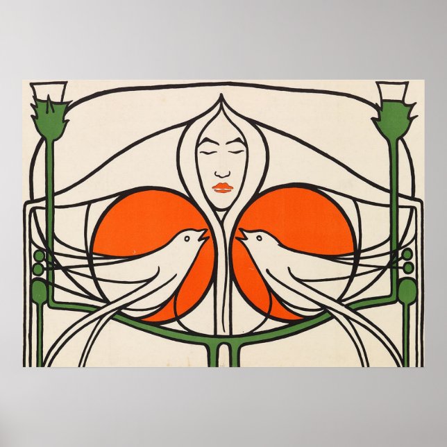 POSTER CHARLES RENNIE MACKINTOSH (Frente)