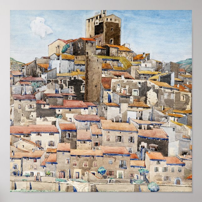 Poster Charles Rennie Mackintosh - Bouleternere (Frente)