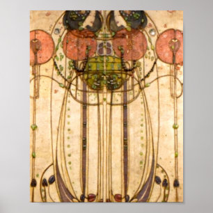 Poster Charles Rennie Mackintosh O Vazio