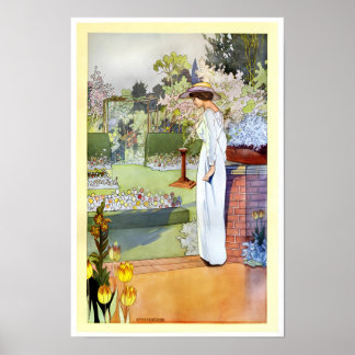 Poster Charles Robinson - Nosso Jardim Sentimental 1914