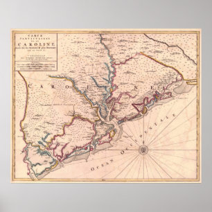 Póster Charleston: 1690