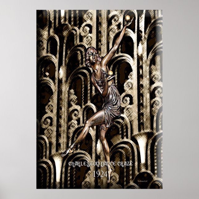 Poster Charleston Dance Craze (Frente)