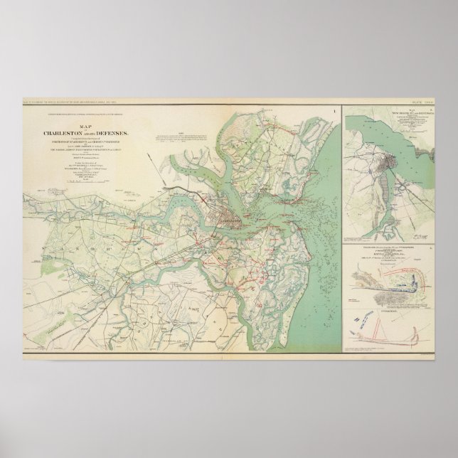 Póster Charleston, defesas (Frente)