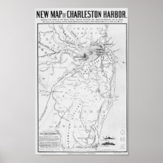 Póster Charleston Harbour