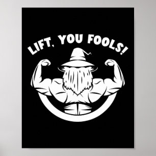 Poster Charlian Minds - Levantamento de peso musculação