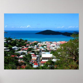 Póster Charlotte Amalie