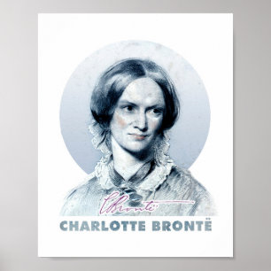 Poster Charlotte Bronte Richmond - Retrato de Pintura