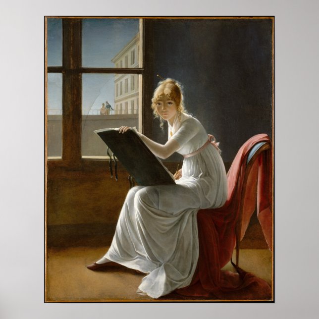 Poster Charlotte du Val d'Ognes Marie Villers (Frente)