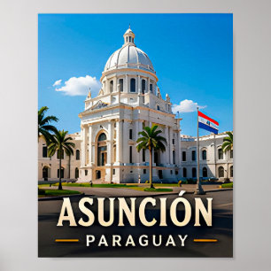 Poster Charme à Beira-Rio em Assunção e Patrimônio Paragu