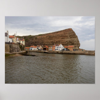 Poster Charme Atemporal do Porto de Staithes