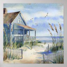 Charming Old Art Beach Cottage