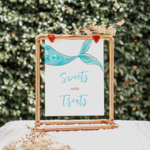 Poster Charming Sereia Sereia Sinal de Aniversário