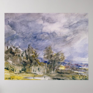 Póster Charneca de John Constable Hampstead de Wa bom
