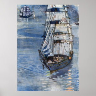 Poster Charneca Robinson de William - uma canção do