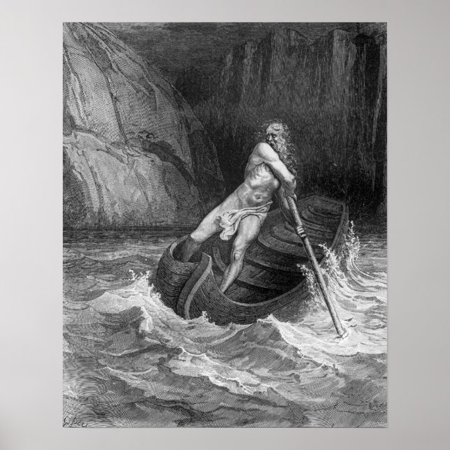 Poster Charon, o Ferryman do Inferno (Frente)