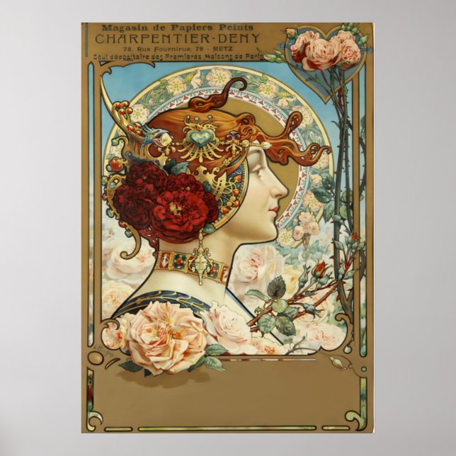 Poster Charpentier por Louis Theophile - Art Nouveau (Frente)