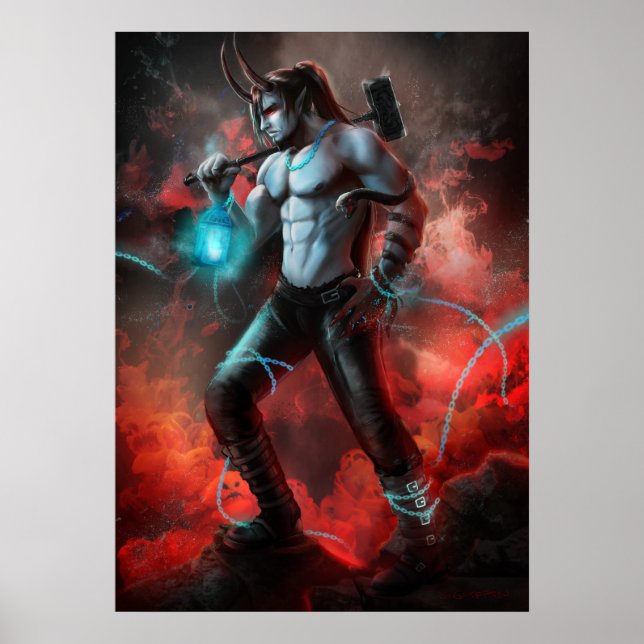 Poster Charu-Havoc das Almas (Frente)