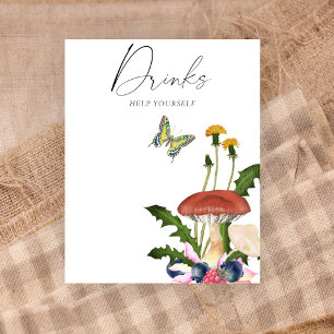 Poster Chás de fraldas WILD MUSHROOMS