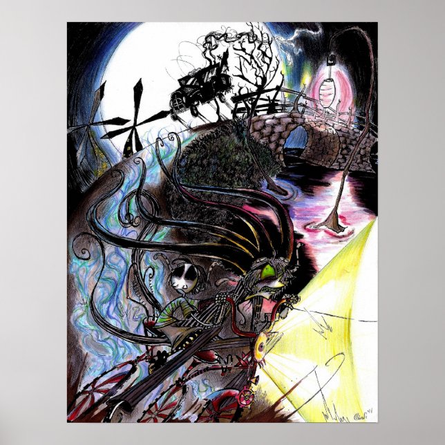 Póster Chase Fantasma na Avenida Lanterna (Frente)