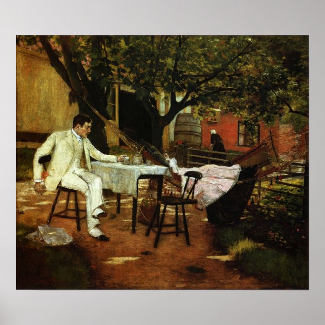 Poster Chase - Tarde De Verão Na Holanda 1884 (Frente)