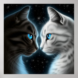 Poster Chat Face a Face