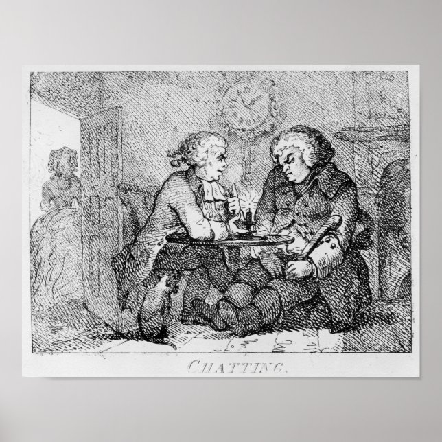 Póster Chat, ilustração (Frente)