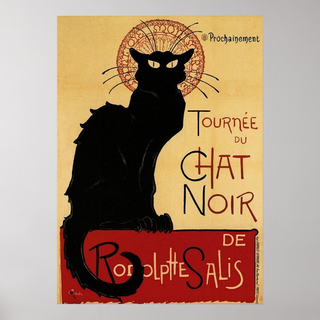 POSTER CHAT NOIR (Frente)