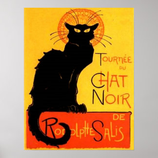 Poster Chat Noir...Poster de Gato Negro