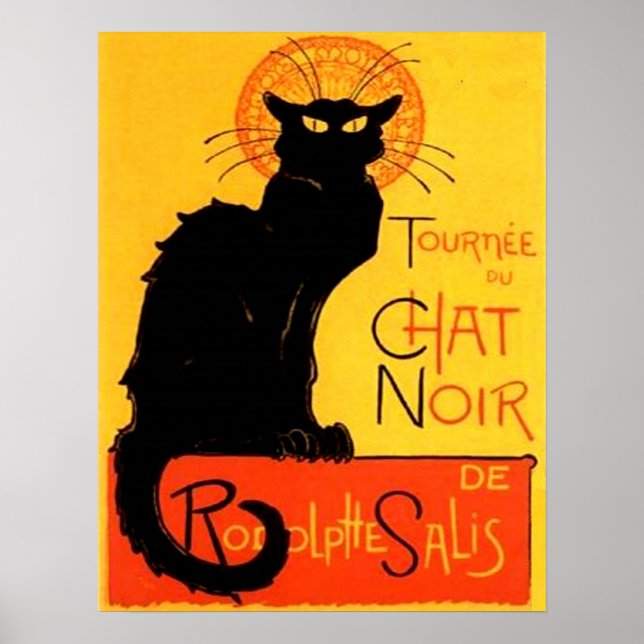 Poster Chat Noir...Poster de Gato Negro (Frente)