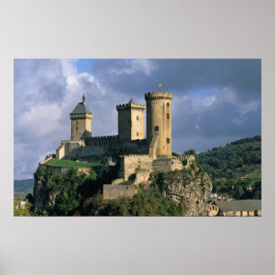 Póster Chateau Comtal Chateau do Conde de