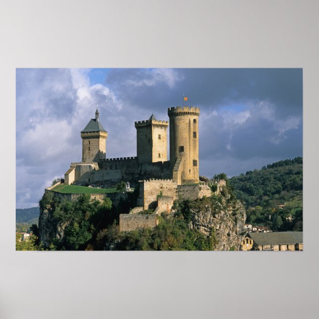 Póster Chateau Comtal Chateau dos Condes de (Frente)