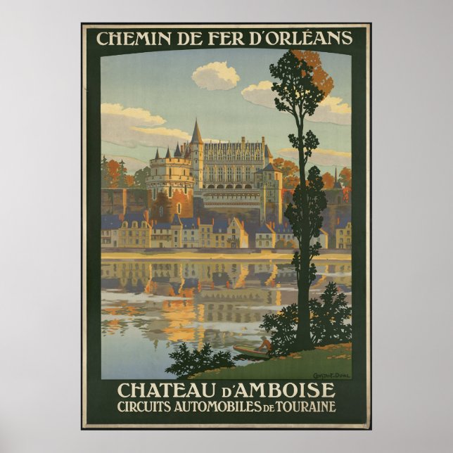 Póster Chateau d'Amboise (Frente)