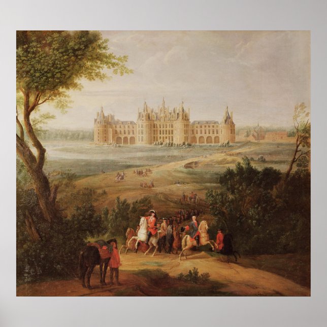 Póster Chateau de Chambord, 1722 (Frente)