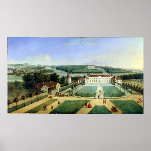Poster Chateau de Charles Guillaume Le Normant (Frente)