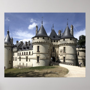 Póster Chateau de Chaumont-Sur-Loire.
