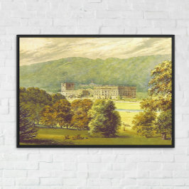 Poster Chatsworth Derbyshire Jane Austen Darcy Pemberly