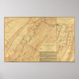 Poster Chattanooga, Tennessee