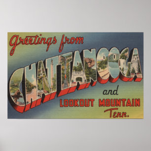 Póster Chattanooga, Tennessee - grandes cenas 2 da letra