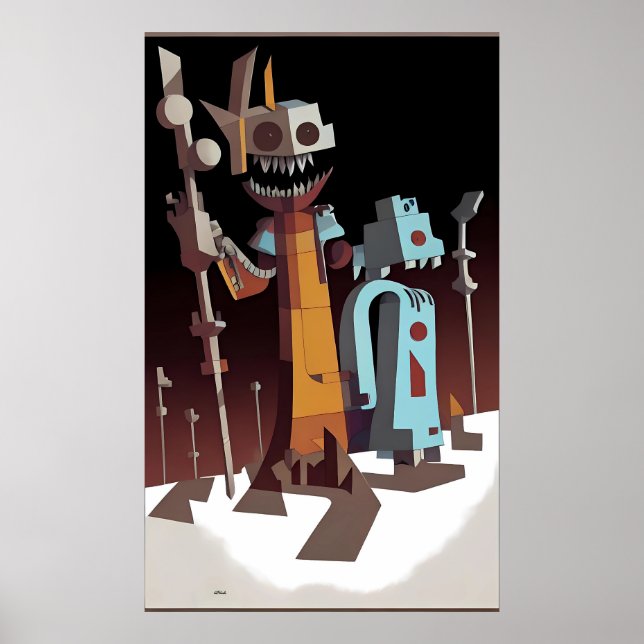 Poster Chatterbox - Ken Gage Surreal Art (Frente)