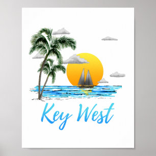 Poster Chave Costeira West Sailset