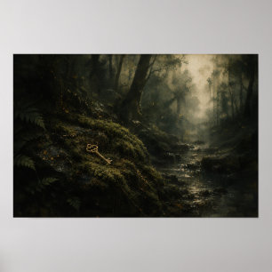 Poster Chave da floresta — KŌAN (Paisagem)