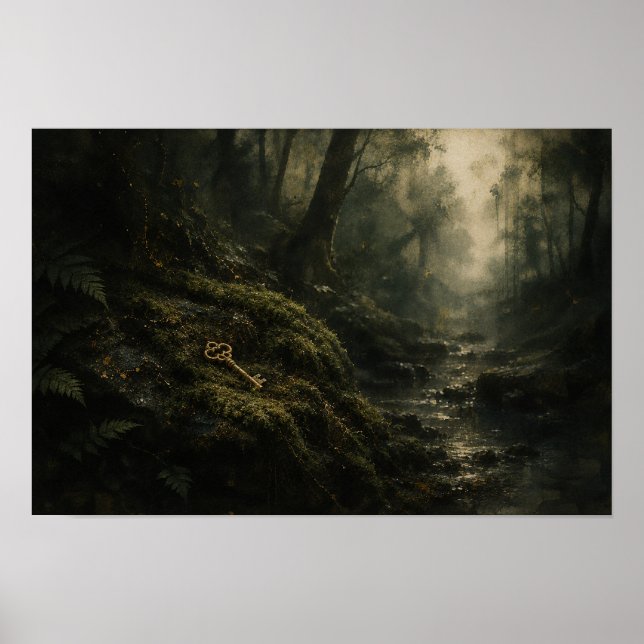 Poster Chave da floresta — KŌAN (Paisagem) (Frente)