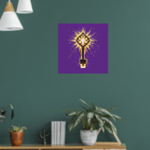 Chave de Fantasia Antiga com Luz Mágica – Radiante