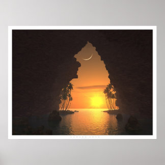 Poster Chave Sunset