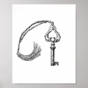 Poster Chave Victrola Victoriana