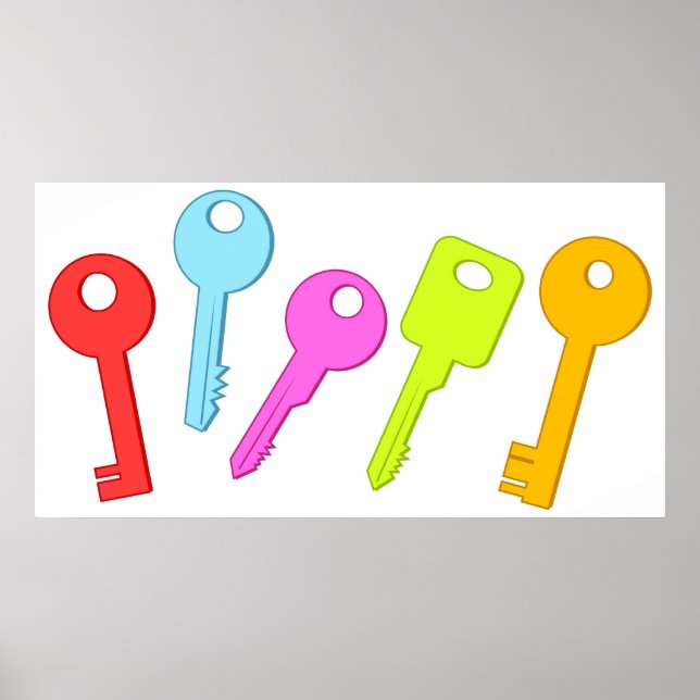 Póster Chaves Coloridas (Frente)